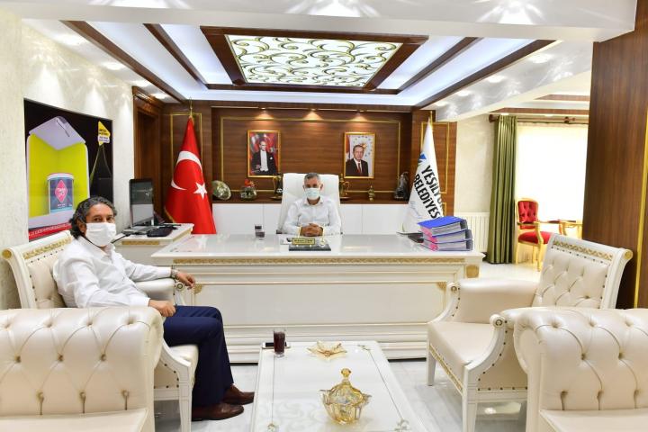 Başkan Çınar, Malatya İl Milli Eğitim Müdürü Ali Tatlı’yı Misafir Etti
