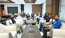 Başkanla Fotoğraflarım 