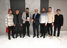 Başkanla Fotoğraflarım 