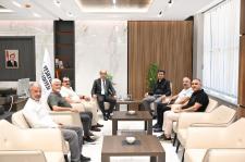 Başkanla Fotoğraflarım