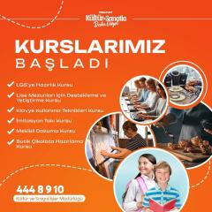 Yeşilyurt Belediyesi Yeni Meslek Edindirme Kursları Açtı