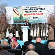 44 Bin Adet Meyve Fidanı Çiftçilere Teslim Edildi