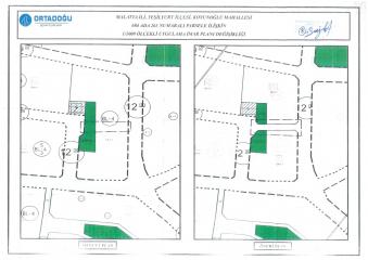 Koyunoğlu Mahallesi 684 Ada 263 Parselin güneyinden geçen mevcut kadastral yolun(7 metre) işlenmesi yönünde Uygulama İmar Planı 