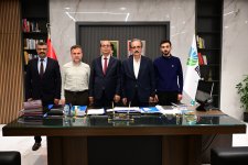 Başkanla Fotoğraflarım