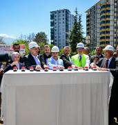 Çilesiz Mahallesi Mahmut Boynukara Taziye Evinin Temeli Dualarla Atıldı