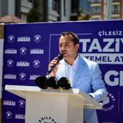 Çilesiz Mahallesi Mahmut Boynukara Taziye Evinin Temeli Dualarla Atıldı