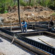 Çilesiz Mahallesi Mahmut Boynukara Taziye Evinin Temeli Dualarla Atıldı