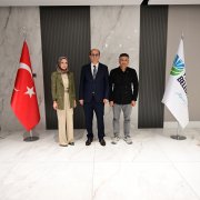 Başkanla Fotoğraflarım