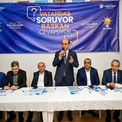 Tecde Mahallesinde “Vatandaş Soruyor, Başkan Cevaplıyor” Toplantısı Düzenlendi 