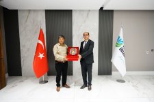 Başkanla Fotoğraflarım