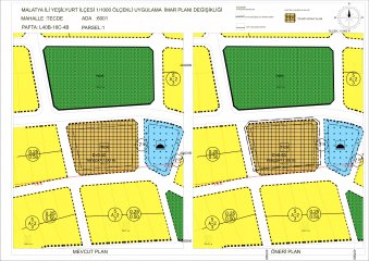 Çilesiz-Karakavak-Tecde Mahalleleri  Uygulama İmar Değişikliği