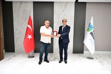 Başkanla Fotoğraflarım