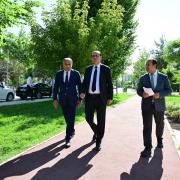 Başkan Geçit, Park Alanlarındaki Yenileme Hizmetlerini İnceledi