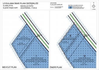 Fatih Mahallesi 173 ada 5 ve 6 parsel numaralı taşınmazlara ait uygulama imar planı değişikliği