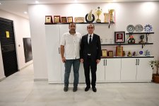 Başkanla Fotoğraflarım