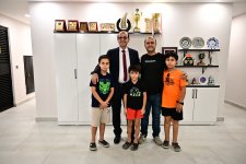 Başkanla Fotoğraflarım