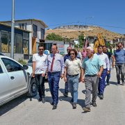 Başkan Geçit, Çırmıktı’daki ‘Köy Evleri’ Projelerini İnceledi