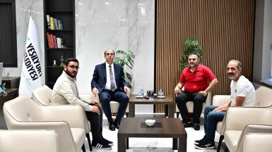 Başkanla Fotoğraflarım