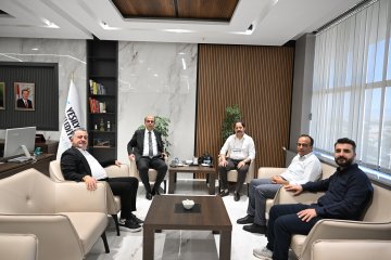 Başkanla Fotoğraflarım