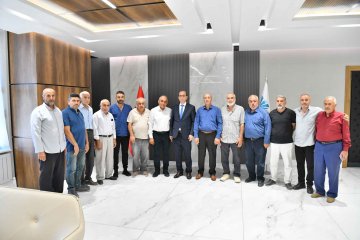 Başkanla Fotoğraflarım