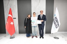 Başkan Geçit, ‘Eğitime Destek’ Projesinden Yararlanan Öğrencilerle Buluştu