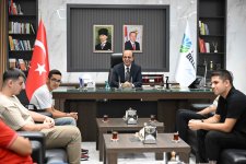 Başkanla Fotoğraflarım