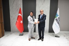 Başkanla Fotoğraflarım