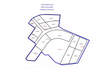 Tecde Mahallesi (4 Hektar Alan)İmar Uygulaması