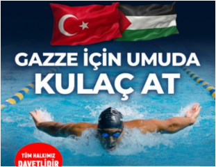 Yeşilyurt Belediyesi’nden Gazze İçin Anlamlı Organizasyon: Kulaçlar Mazlumlar İçin Atılacak!