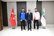 Başkanla Fotoğraflarım