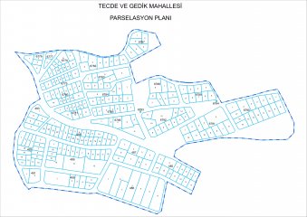 Tecde Gedik Mahallesi İmar Uygulaması