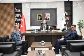 Başkanla Fotoğraflarım