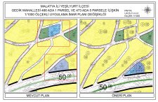 Gedik Mahallesi 466 ada 1 parsel ve 473 ada 5 parsel numaralı taşınmazlara ait uygulama imar planı değişikliği