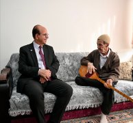 Başkan Geçit’ten Halk Ozanı Abuzer Aşkınses’e Vefa Ziyareti!