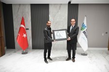 Başkanla Fotoğraflarım