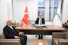 Başkanla Fotoğraflarım