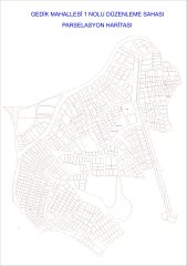 Gedik Mahallesi (1 nolu düzenleme sahası) İmar Uygulaması