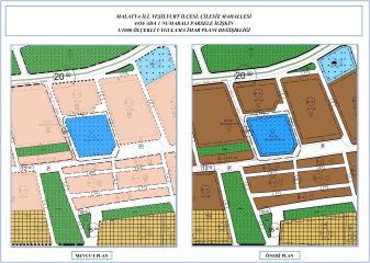 Çilesiz Mahallesi 4456 ada 1 parsel numaralı taşınmaza ait uygulama imar planı değişikliği