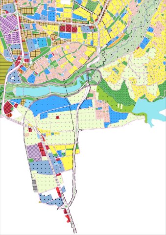 İkizce ve Yakınca Mahalle sınırları içerisinden geçen 35 metrelik İmar Yolu Beylerderesi Geçişi Onaylı Yatay Hattı 1/1000 Ölçekli Revizyon + İlave Uygulama İmar Planı