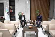 Başkanla Fotoğraflarım