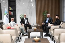 Başkanla Fotoğraflarım