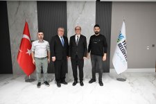 Başkanla Fotoğraflarım