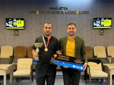4. Geleneksel Yeşilyurt Belediyesi Ödüllü 3 Bant Bilardo Turnuvası Tamamlandı