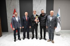 Başkanla Fotoğraflarım