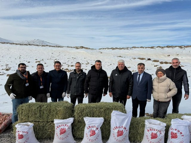 Yeşilyurt Belediyesi’nden Yaban Hayatına Yem Desteği!
