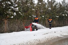 Yeşilyurt Belediyesi Karla Mücadele Ekiplerinden Kesintisiz Hizmet! 