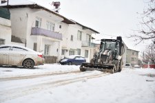 Yeşilyurt Belediyesi Karla Mücadele Ekiplerinden Kesintisiz Hizmet! 