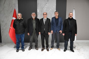 Başkanla Fotoğraflarım