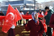 “Tek Bayrak, Tek Vatan” Gençlik Bayrak Yürüyüşünde Gurur Dolu Anlar Yaşandı