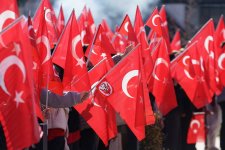 “Tek Bayrak, Tek Vatan” Gençlik Bayrak Yürüyüşünde Gurur Dolu Anlar Yaşandı